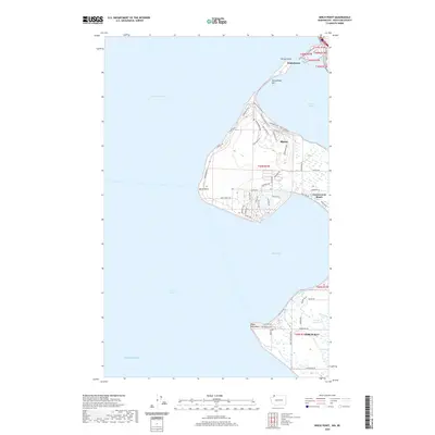 2020 Map of Birch Point, 2020 Print