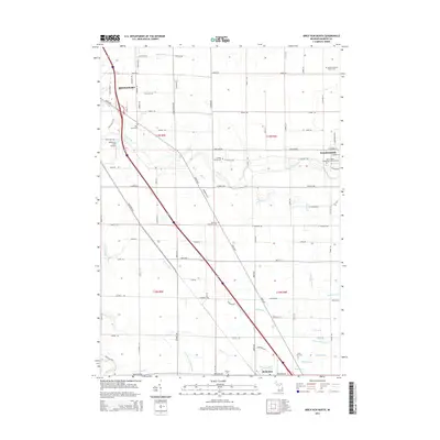 2014 Map of Birch Run North, 2014 Print
