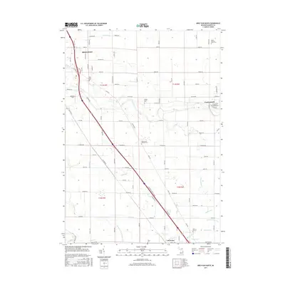 2017 Map of Birch Run North, 2017 Print
