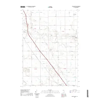 2019 Map of Birch Run North, 2019 Print