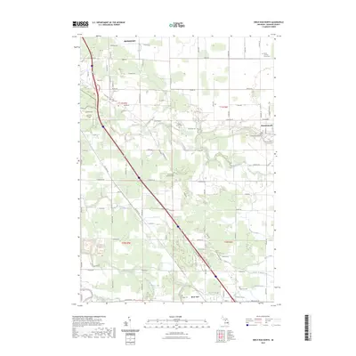 2023 Map of Birch Run North, 2023 Print