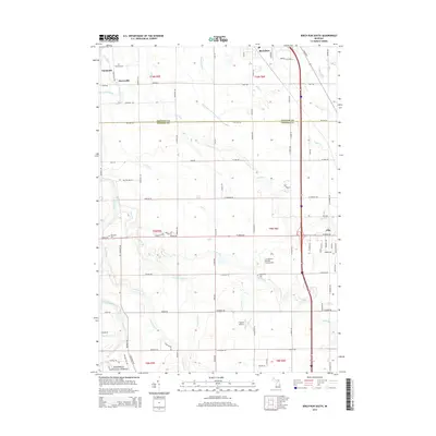 2014 Map of Birch Run South, 2014 Print