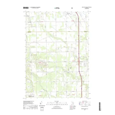 2019 Map of Birch Run South, 2019 Print