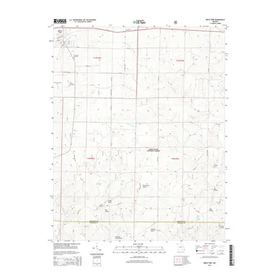 2015 Map of Birch Tree, 2015 Print