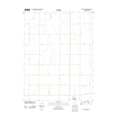 2012 Map of Bird City North, 2012 Print