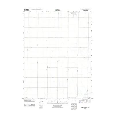 2012 Map of Bird City South, 2012 Print