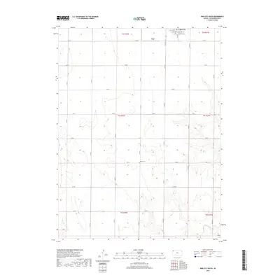 2018 Map of Bird City South, 2018 Print