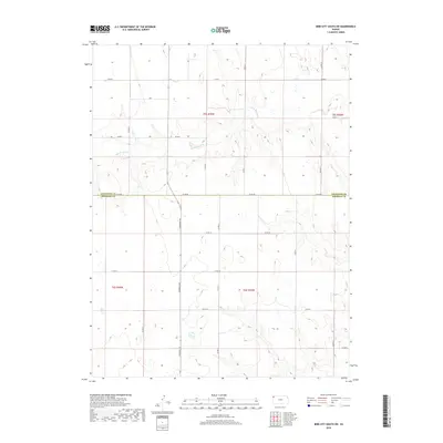 2018 Map of Bird City South SW, 2018 Print