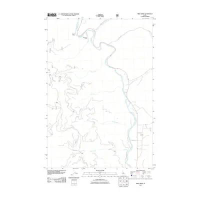 2011 Map of Bird Creek, 2011 Print