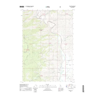 2020 Map of Bird Creek, 2020 Print
