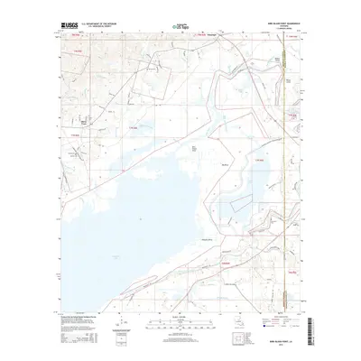 2015 Map of Bird Island Point, 2015 Print