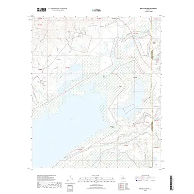 2018 Map of Bird Island Point, 2018 Print