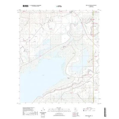 2020 Map of Bird Island Point, 2020 Print