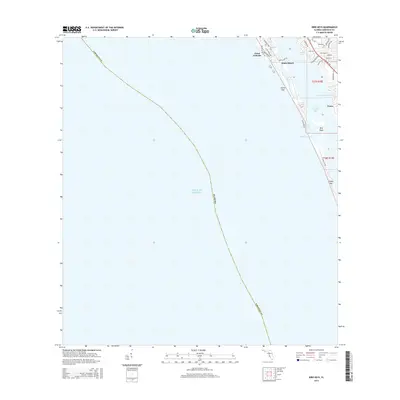 2015 Map of Bird Keys, 2015 Print