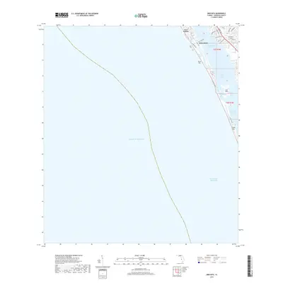 2018 Map of Bird Keys, 2018 Print