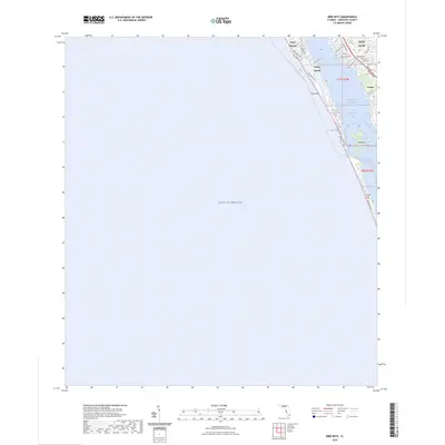 2024 Map of Bird Keys, 2024 Print