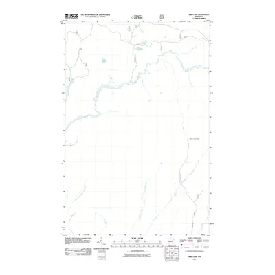 2011 Map of Bird Lake, 2011 Print