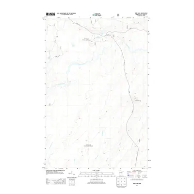 2013 Map of Bird Lake, 2013 Print