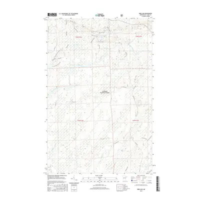 2016 Map of Bird Lake, 2016 Print