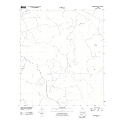 2010 Map of Bird Mountain, 2010 Print