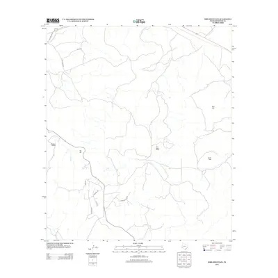 2012 Map of Bird Mountain, 2012 Print