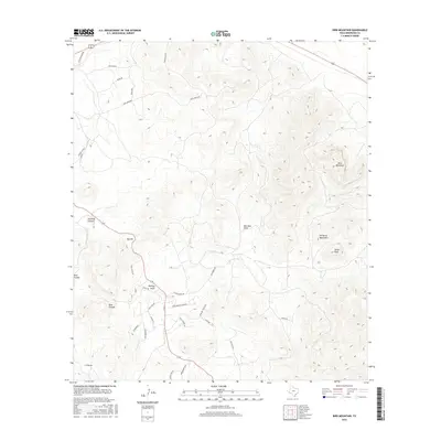 2016 Map of Bird Mountain, 2016 Print