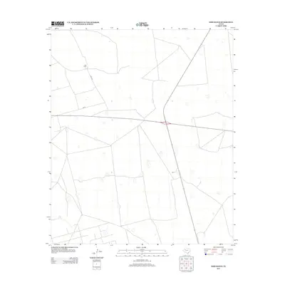2012 Map of Bird Ranch, 2012 Print
