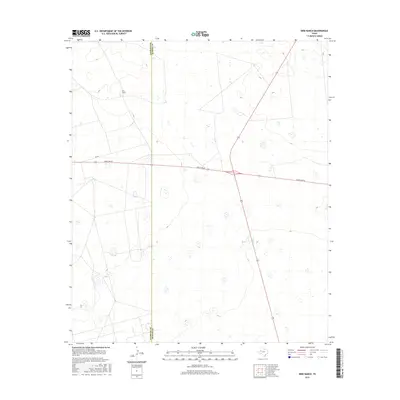 2016 Map of Bird Ranch, 2016 Print