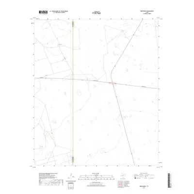 2019 Map of Bird Ranch, 2019 Print