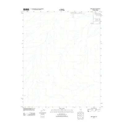 2012 Map of Bird Spring, 2012 Print