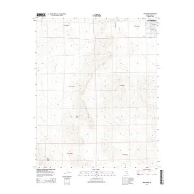 2014 Map of Bird Spring, 2014 Print