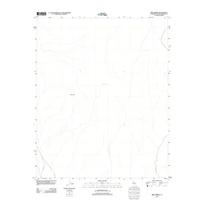 2012 Map of Bird Spring, 2012 Print