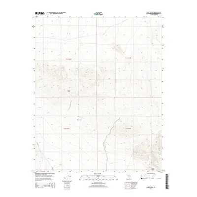 2015 Map of Bird Spring, 2015 Print