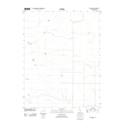 2012 Map of Bird Valley, 2012 Print