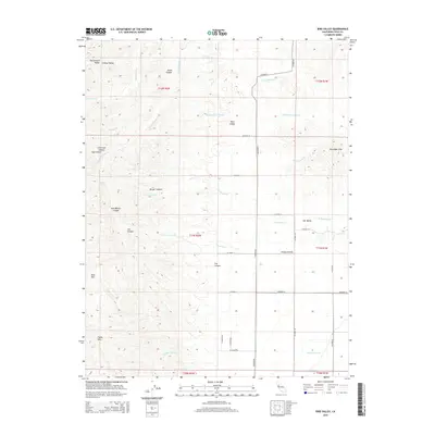 2015 Map of Bird Valley, 2015 Print