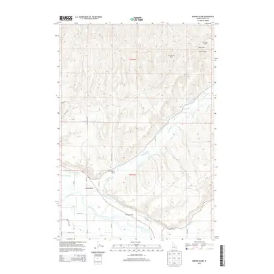2013 Map of Birding Island, 2013 Print