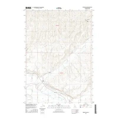 2017 Map of Birding Island, 2017 Print