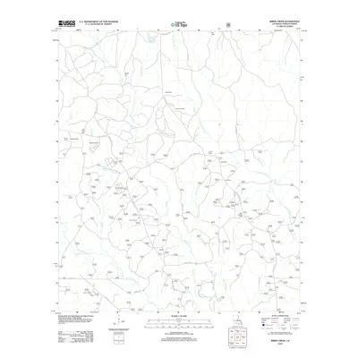 2012 Map of Birds Creek, 2012 Print