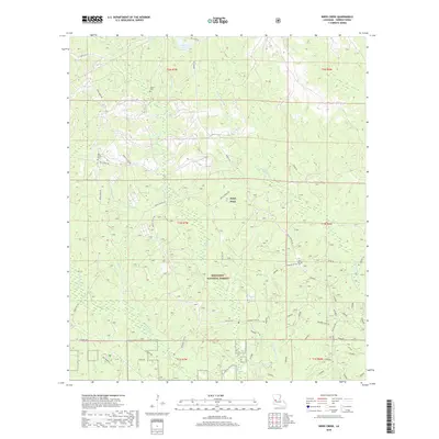 2018 Map of Birds Creek, 2018 Print