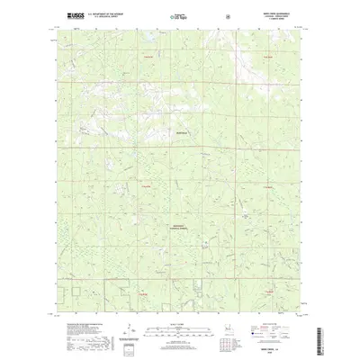 2020 Map of Birds Creek, 2020 Print