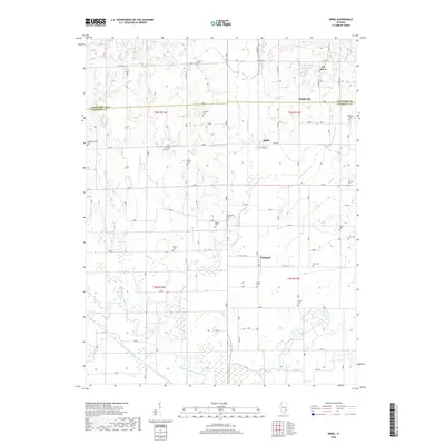 2018 Map of Birds, 2018 Print