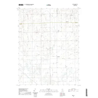 2021 Map of Birds, 2021 Print