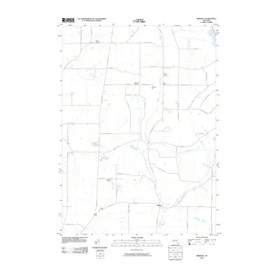 2010 Map of Birdsall, 2010 Print