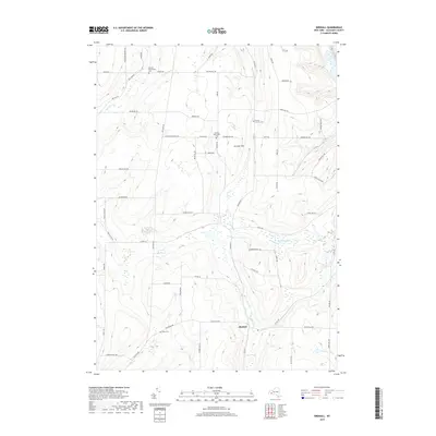 2019 Map of Birdsall, 2019 Print
