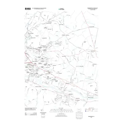 2013 Map of Birdsboro, 2013 Print
