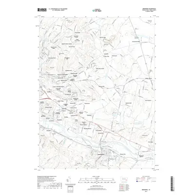 2019 Map of Birdsboro, 2019 Print