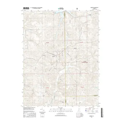 2016 Map of Birdseye, 2016 Print