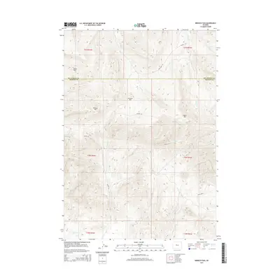 2015 Map of Birdseye Pass, 2015 Print