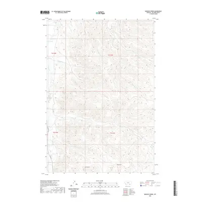 2020 Map of Birdseye Spring, 2020 Print