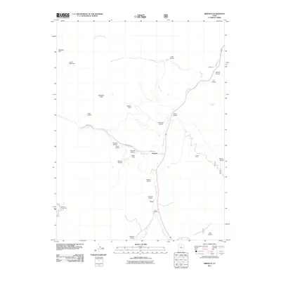 2011 Map of Birdseye, 2011 Print